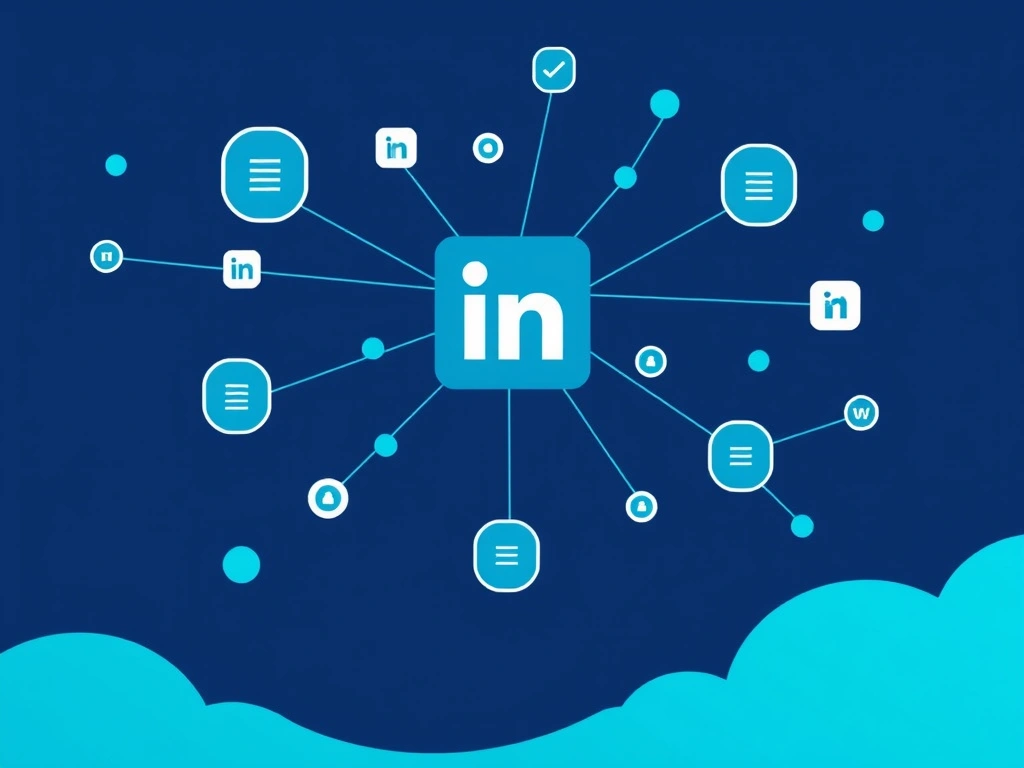 Diagram for How Small Businesses Can Use LinkedIn for B2B Lead Generation