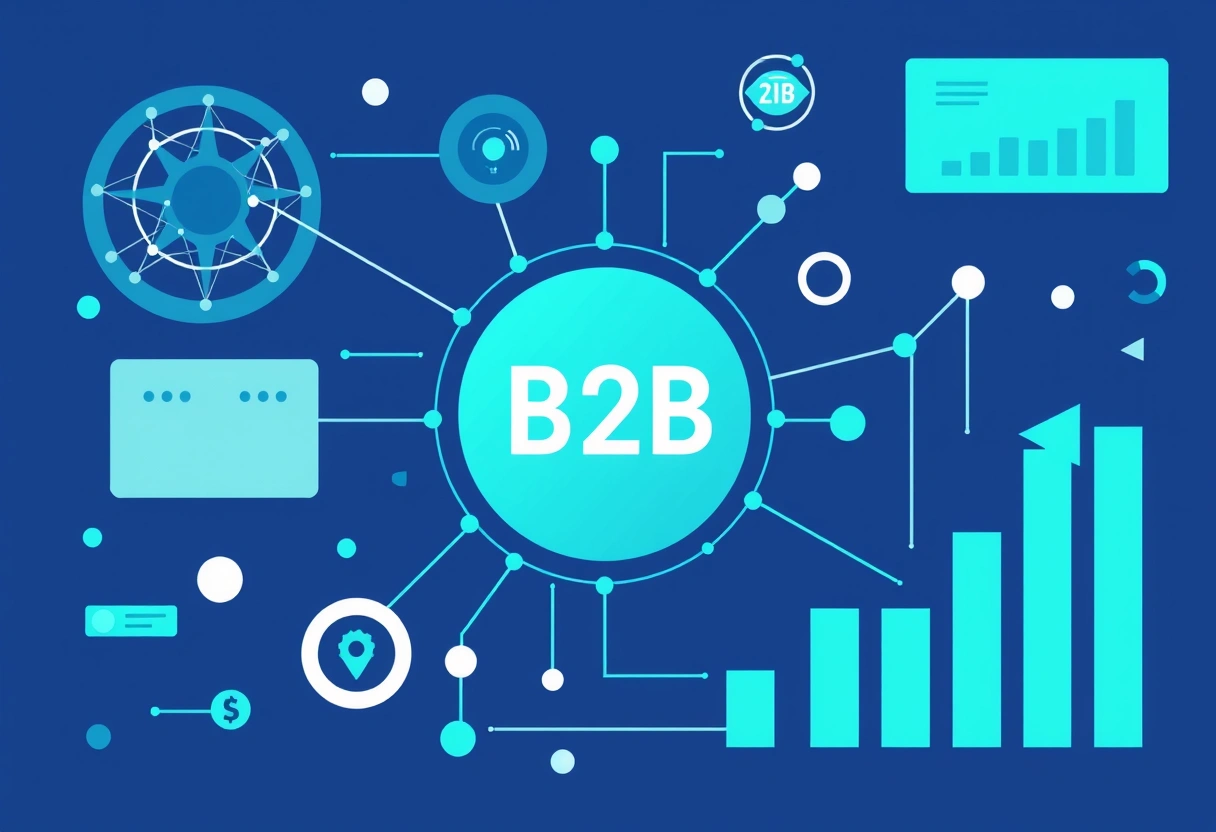 Illustration for Cost-Effective B2B Lead Generation for Small Business Growth
