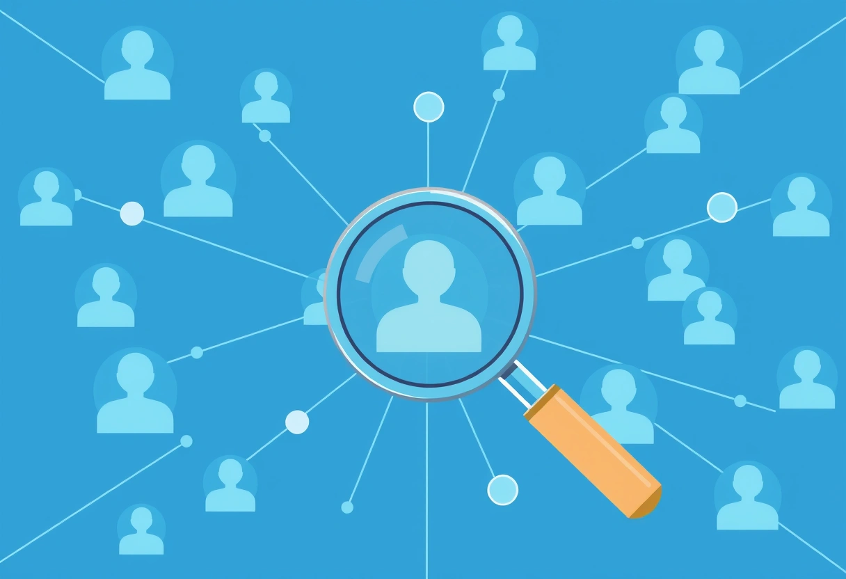 Illustration for How to Find Decision Makers on LinkedIn for B2B Lead Generation